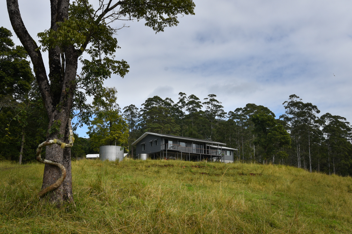 Rural residence, off-grid, bushfire
